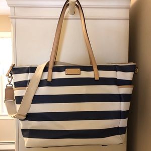 Striped Kate Spade bag